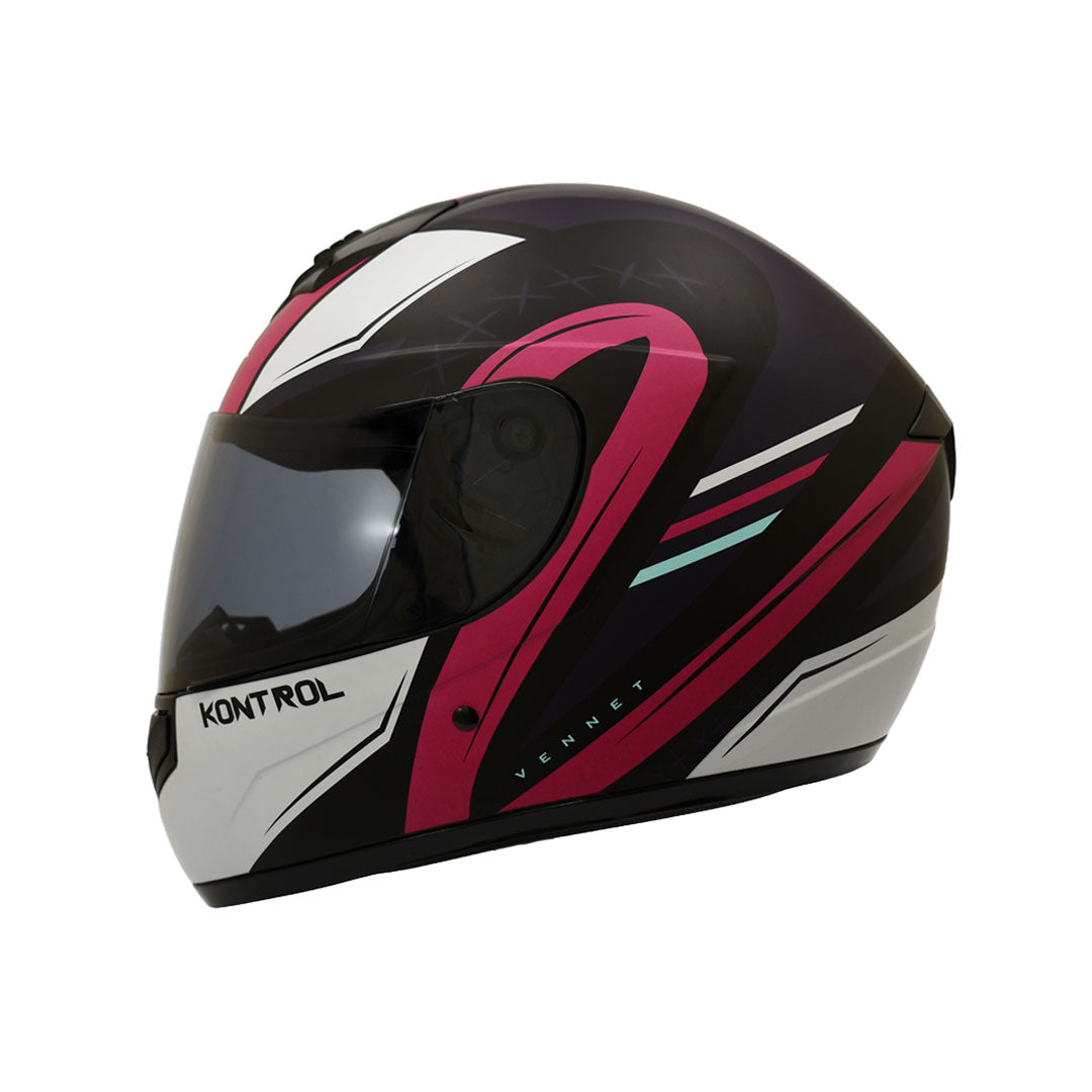 CASCO INTEGRAL KONTROL 878 VENNET ROSADO