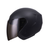 CASCO ABIERTO TECH T10 NEGRO MATE
