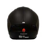 CASCO INTEGRAL SPARTAN DRAKEN NEGRO MATE