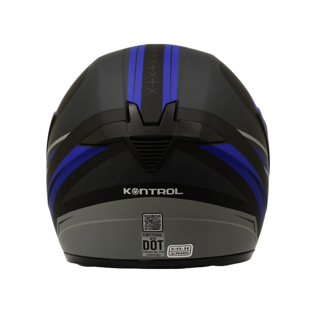 CASCO INTEGRAL KONTROL 878 VENNET AZUL