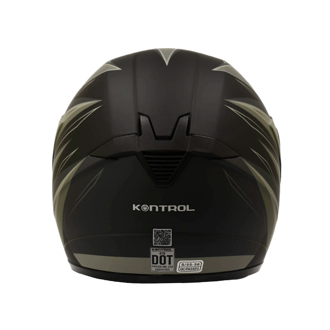 CASCO INTEGRAL KONTROL 878 GLANZ GRIS