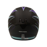 CASCO INTEGRAL KONTROL 878 GLANZ AZUL MORADO