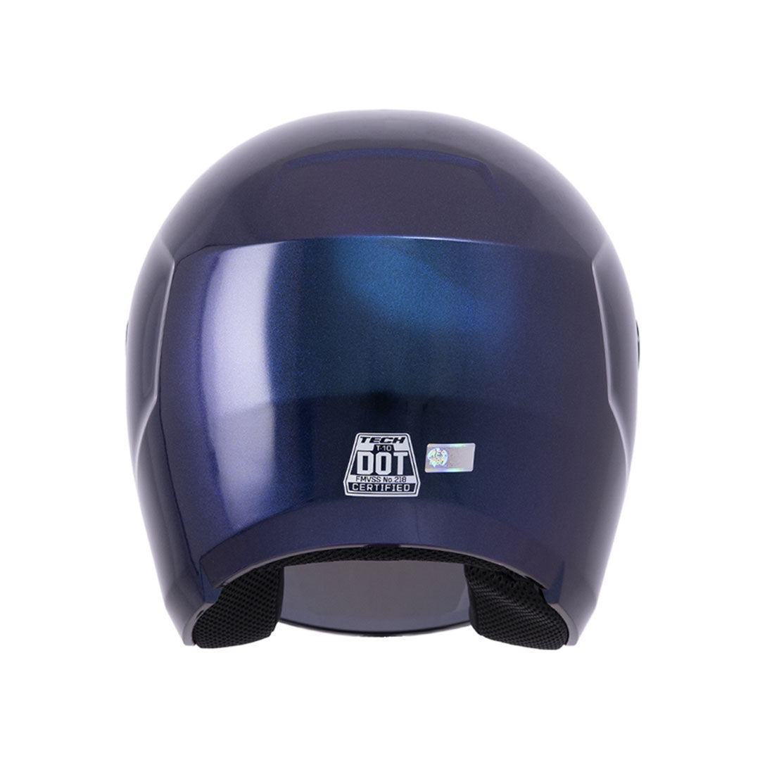CASCO ABIERTO TECH T10 CAMALEÓN AZUL