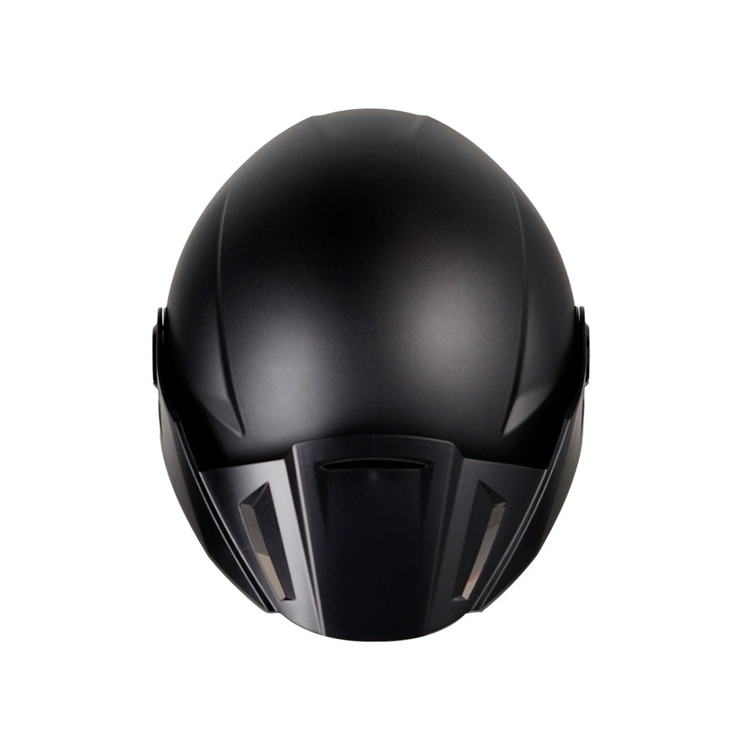 CASCO ABIERTO ICH 102 NEGRO MATE