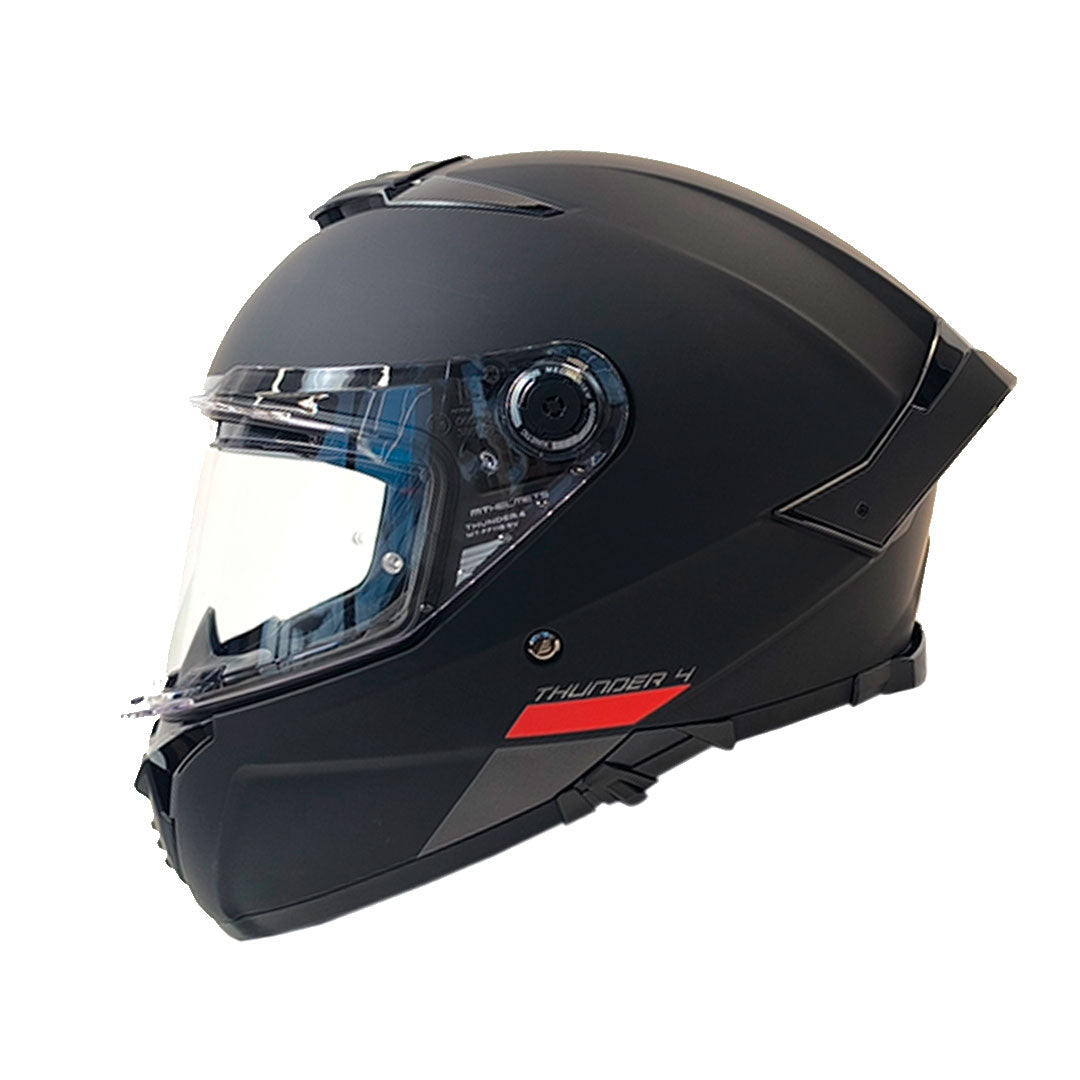 CASCO INTEGRAL MT THUNDER 4 SV A1 NEGRO MATE