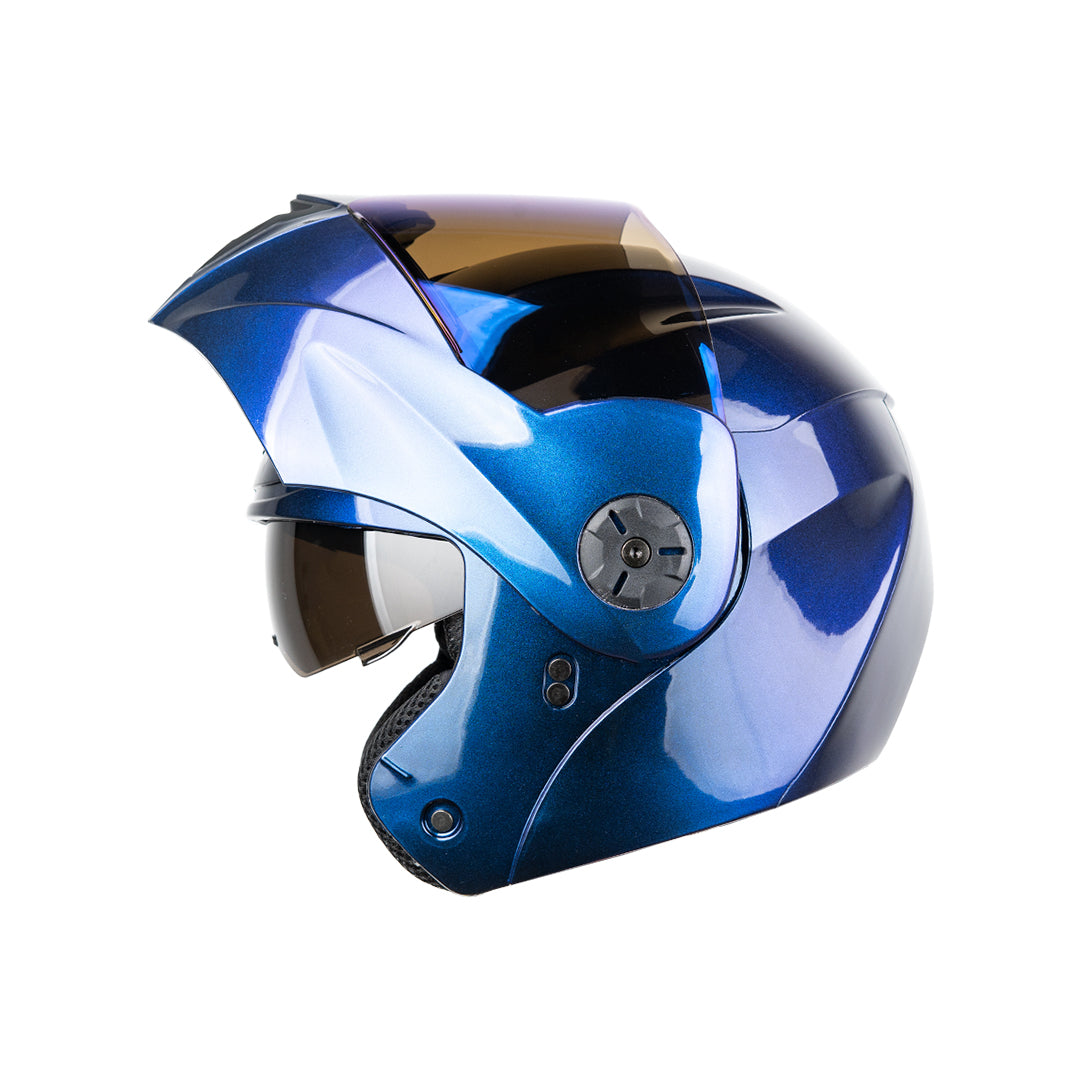 CASCO ABATIBLE ICH 3110 CAMALEÓN AZUL