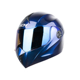 CASCO ABATIBLE ICH 3110 CAMALEÓN AZUL