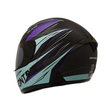 CASCO INTEGRAL KONTROL 878 GLANZ AZUL MORADO