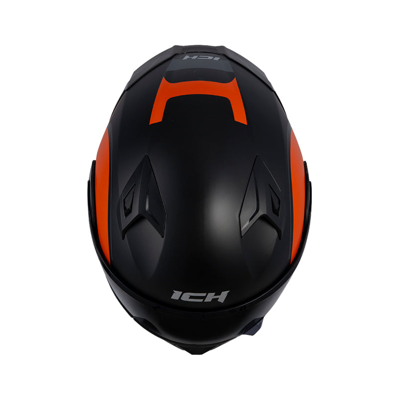 CASCO ABATIBLE 3120 XTREME NEGRO+NARANJA