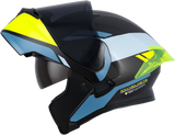 CASCO ABATIBLE 3120 WISH NEGRO+AMARILLO