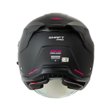 CASCO ABIERTO SHAFT PRO 343 DV NEGRO+FUCSIA