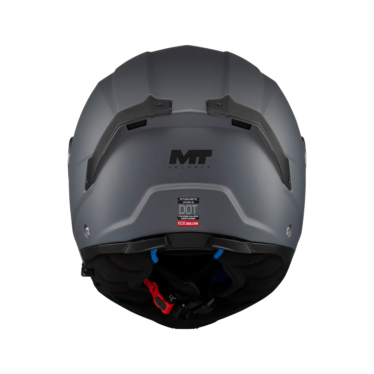 CASCO ABATIBLE MT FU404 SV ATOM 2 PURE A12 GRIS MATE