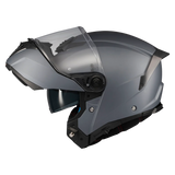 CASCO ABATIBLE MT FU404 SV ATOM 2 PURE A12 GRIS MATE