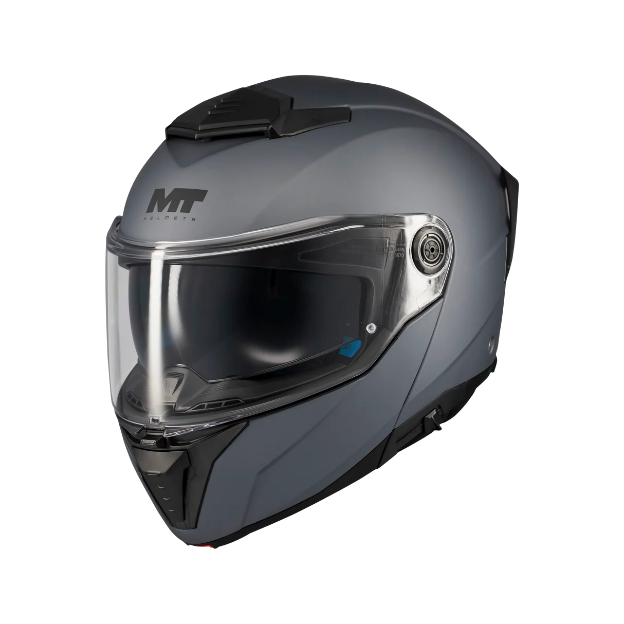 CASCO ABATIBLE MT FU404 SV ATOM 2 PURE A12 GRIS MATE