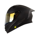 CASCO INTEGRAL SHAFT 526SP_EVO PLANO NEGRO+GRIS OSCURO