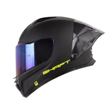 CASCO INTEGRAL SHAFT 596 SP PLANO NEGRO+AMARILLO NEON