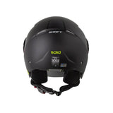 CASCO ABIERTO SHAFT 212 PLANO NEGRO+AMARILLO NEON