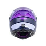 CASCO INTEGRAL SHAFT 502 FALL AZUL+MORADO