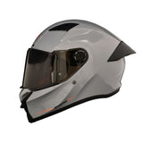 CASCO INTEGRAL SPARTAN FENIX GRIS BRILLANTE