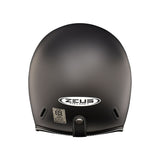 CASCO ABIERTO ZEUS 389 NEGRO MATE