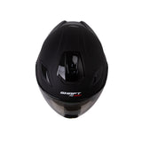 CASCO ABIERTO SHAFT PRO 343 DV PLANO NEGRO SILVER