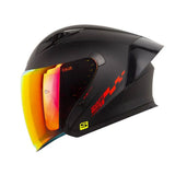 CASCO ABIERTO SHAFT 226 GT PLANO NEGRO+ROJO