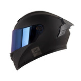 CASCO INTEGRAL XONE X-500 RS PLANO NEGRO+GRIS
