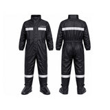 IMPERMEABLE UNISEX OVEROL IMPERMAX NEGRO
