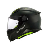 CASCO INTEGRAL LS2 FF812 NEGRO MATE PARA NIÑO