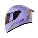 CASCO INTEGRAL SHAFT 526SP_EVO PLANO NEGRO+MORADO CLARO