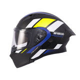 CASCO ABATIBLE ICH 3120 ORDANOX NEGRO+AZUL+BLANCO