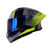 CASCO INTEGRAL SHAFT 596 SP FICK GRIS+AZUL