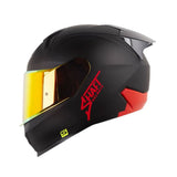 CASCO INTEGRAL SHAFT 560 EVO NEGRO+ROJO