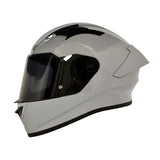 CASCO INTEGRAL SMK STELLAR PLANO GRIS BRILLANTE