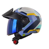 CASCO ABIERTO SHAFT 212 ZOUNTEX GRIS+AZUL