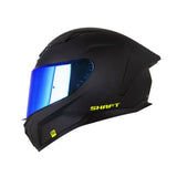 CASCO INTEGRAL SHAFT 547 SP PLANO NEGRO+AMARILLO NEON