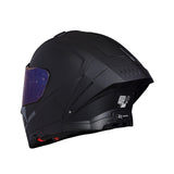 CASCO INTEGRAL XSPORTS X-162 PLANO NEGRO MATE