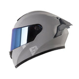 CASCO INTEGRAL XONE X-500 RS PLANO GRIS SILVER