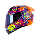 CASCO INTEGRAL SHAFT 560 EVO UNIVERSE MORADO+NARANJA