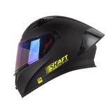 CASCO INTEGRAL SHAFT 560 EVO NEGRO+AMARILLO NEÓN