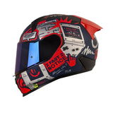 CASCO INTEGRAL SHAFT 560 EVO GRIS+ROJO