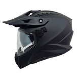 CASCO MULTIPROPOSITO MT HS218 SV TRACK PURE A1 NEGRO MATE