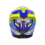 CASCO CROSS SHAFT MX60 JOUKAR AZUL+AMARILLO
