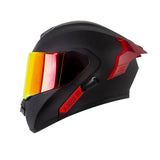 CASCO ABATIBLE XONE 3000 RS PLANO NEGRO+ROJO