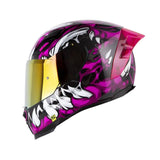 CASCO ABIERTO SHAFT 562 R TOXIC NEGRO+FUCSIA