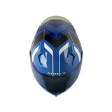 CASCO INTEGRAL SHAFT 526 SP EVO BANDOX AZUL+BLANCO