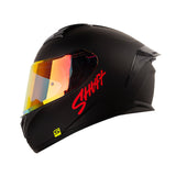 CASCO INTEGRAL SHAFT 582 SP EVO PLANO NEGRO+ROJO