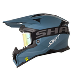 CASCO CROSS SHAFT MX60 PLANO AZUL+SILVER
