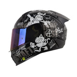 CASCO INTEGRAL SHAFT 560 EVO ANARCHY NEGRO+BLANCO
