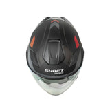 CASCO ABIERTO SHAFT 343 R BACT NEGRO+ROJO